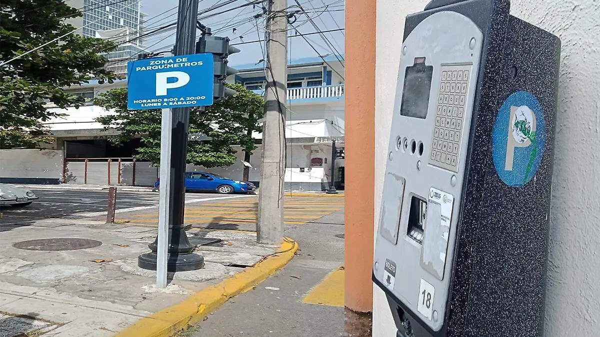 Parquímetros de Veracruz